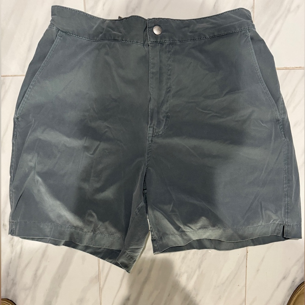 Buck Mason Deck Hybrid slate blue Shorts Size 31